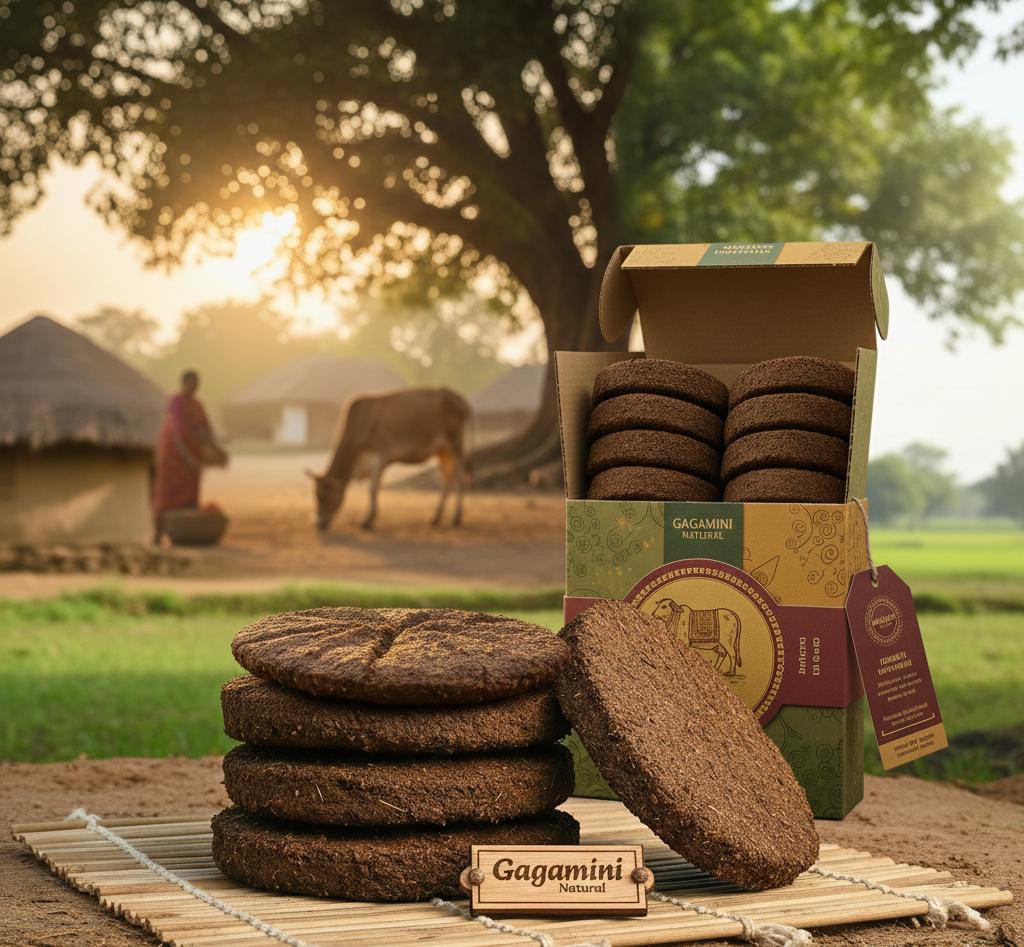 GAGAMINI NATURAL – Cow Dung (Organic Desi Gomaya)