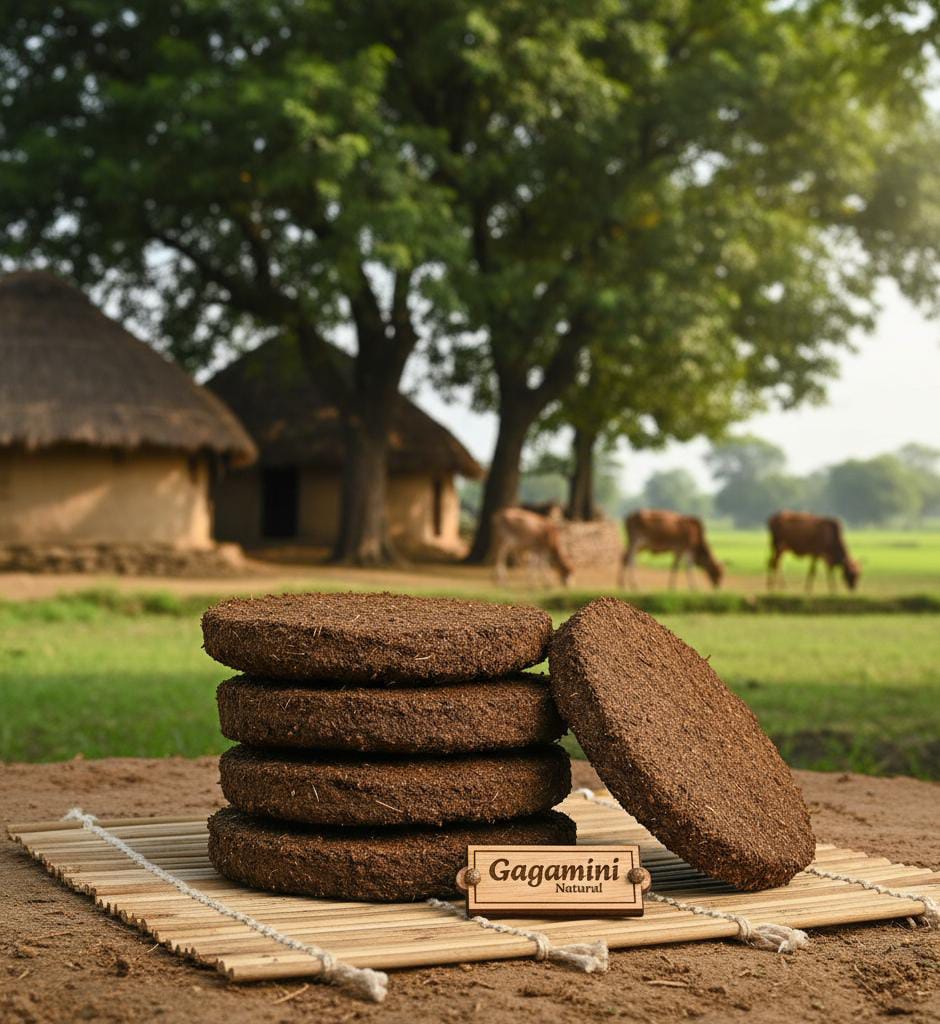 GAGAMINI NATURAL – Cow Dung (Organic Desi Gomaya)